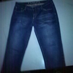 Little girls blue jeans